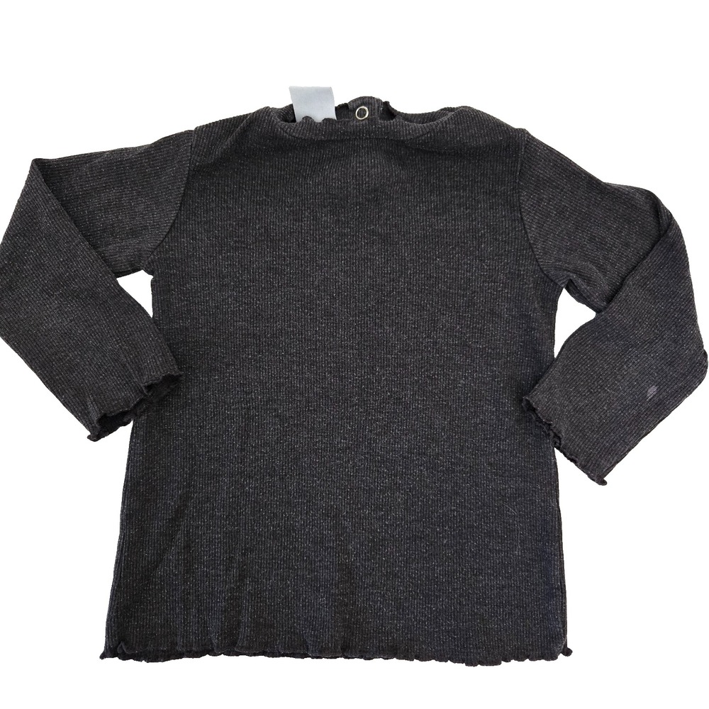 ZARA Gray Long Sleeve - Size: 2-3 Years (98cm)